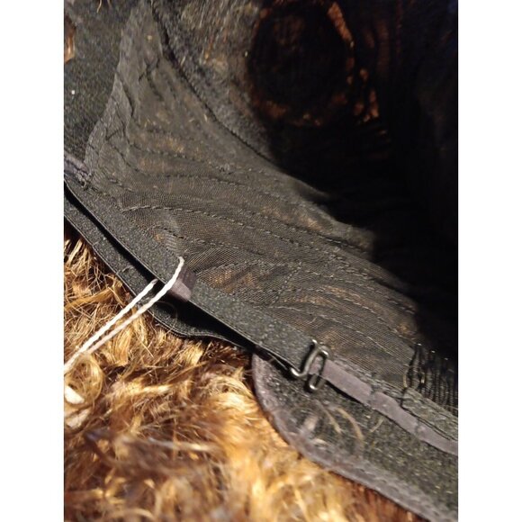 My Style HUA Human Hair Wig Women Brown Frosted Short Curly Premium Glueless NWT - Picture 8 of 9